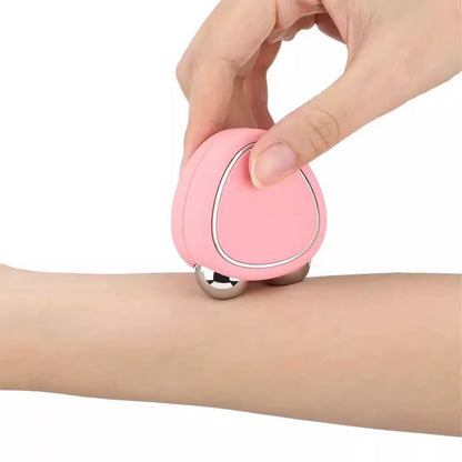 Mini Portable Micro Current Beauty Instrument Set EMS Delicate Contour Lifting Firming Facial Skin Tighten Skin Sculpting Tool