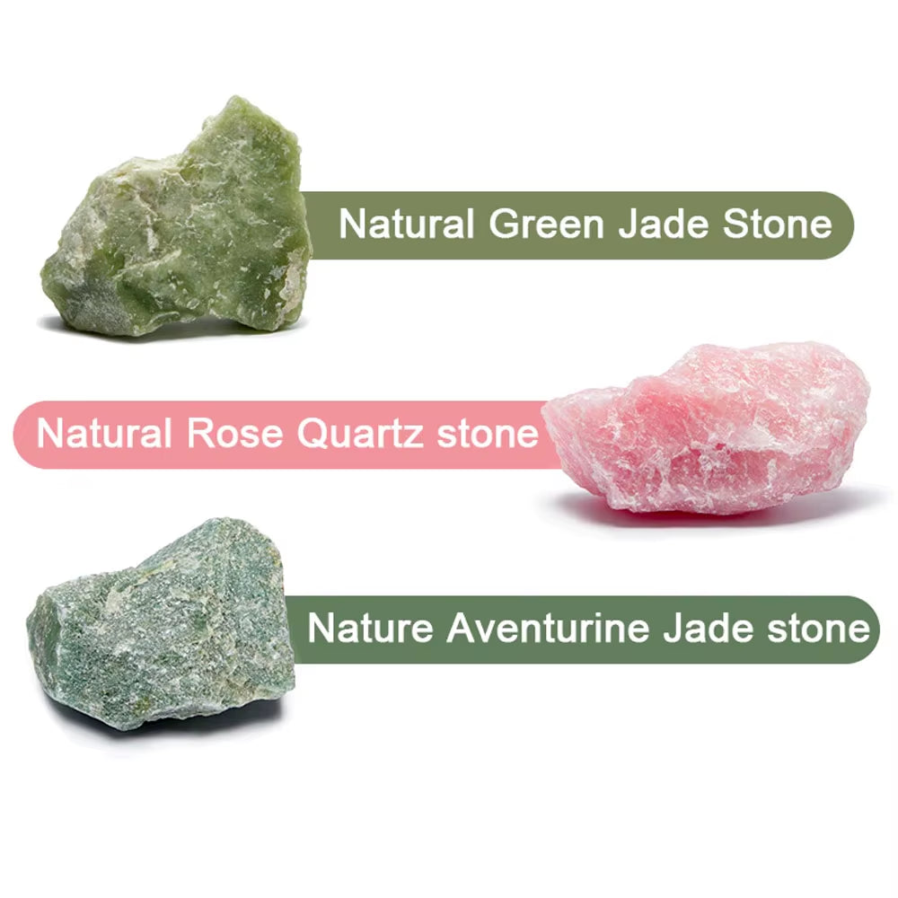 Natural Jade Stone Massage for Face Gouache Scraper Gua Sha Facial Skin Neck Thin Face Lifting anti Wrinkle Massage Tool Guasha